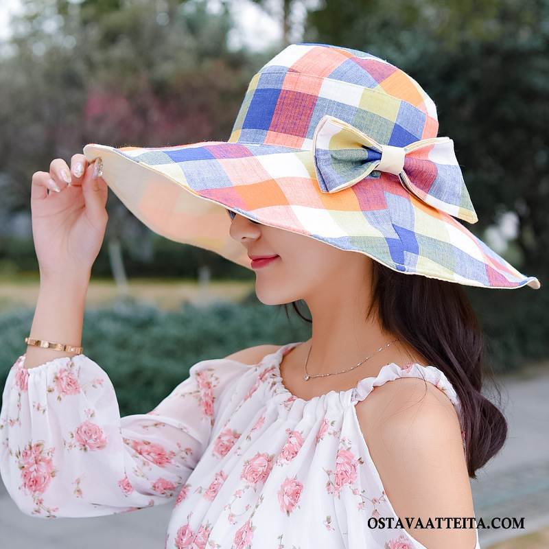 Hattu Naisten Shade Kesä Mutka Aurinkohattu Matkustaminen Aurinkovoiteet