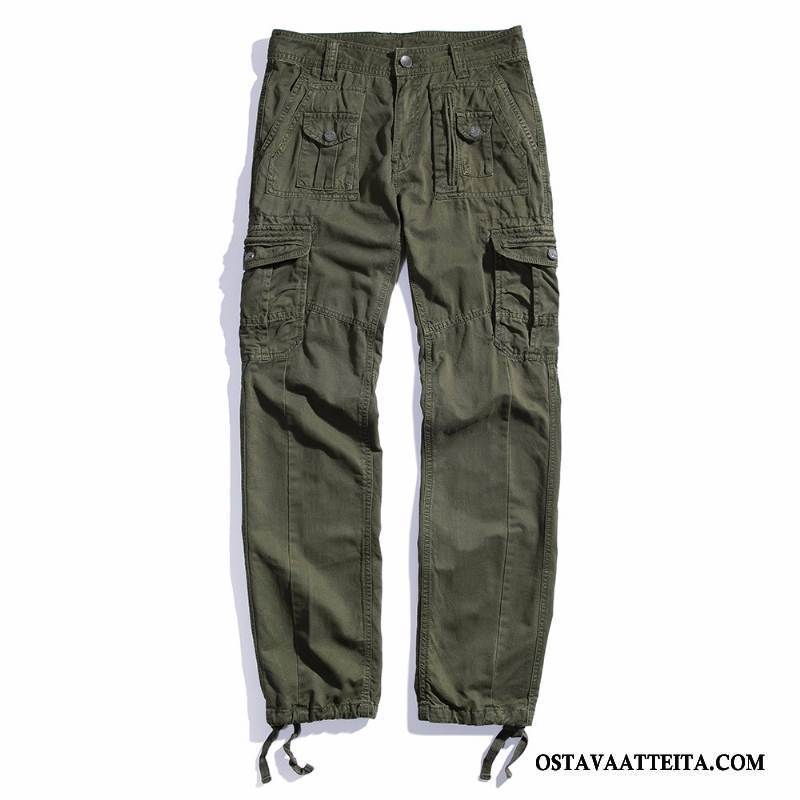 Housut Miesten Cargo Khaki